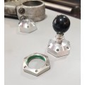 COX Racing RAM Mount Steering Head Nut for BMW, Kawasaki, Suzuki, Indian, and Yamaha (M28x1.0)
